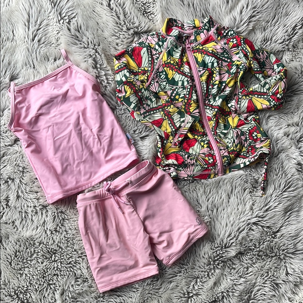 Swim Zip 3T swimsuit set 3 pieces